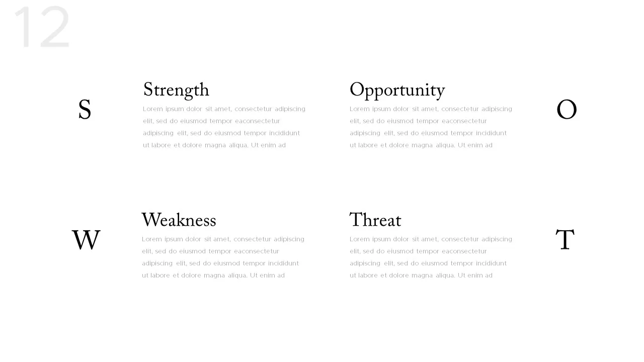 swot-white-background-powerpoint-template