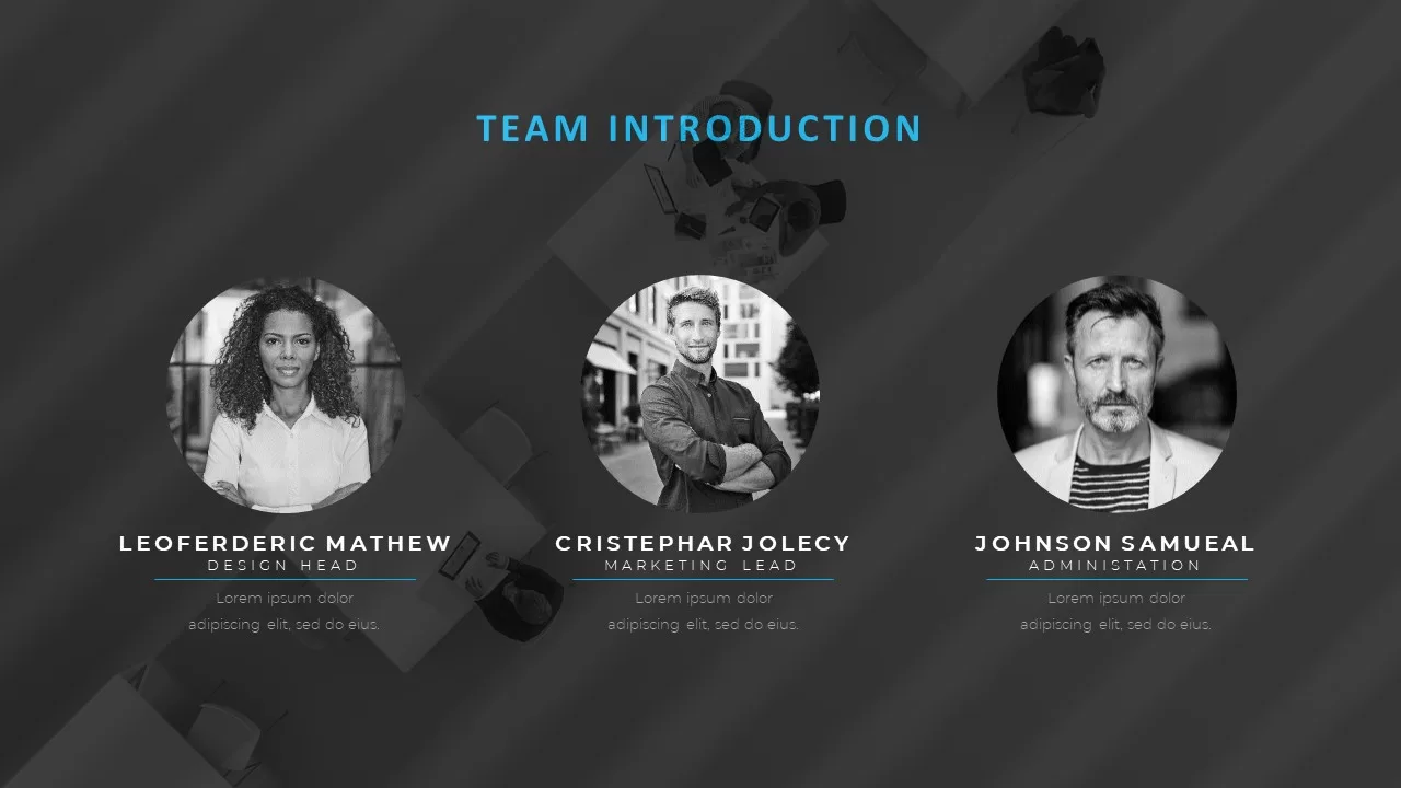 team-introduction-ppt-template