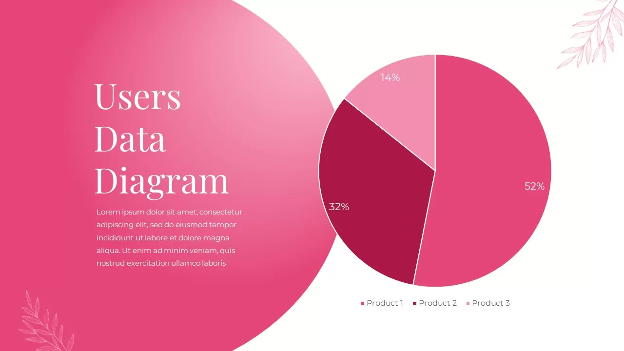 user-data-diagram-pink-white-powerpoint-template