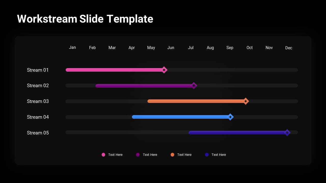 Workstream Slide Template - SlideBazaar