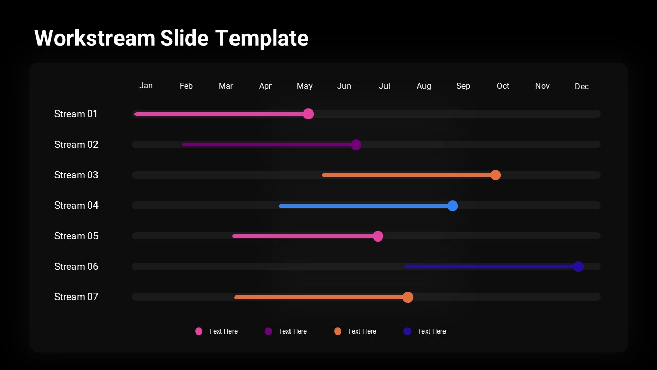 Workstream Slide Template - SlideBazaar