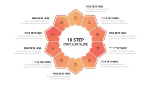 10 Step Circular Slide Template