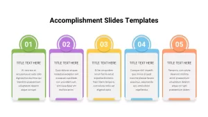 Accomplishment Slide PowerPoint Template