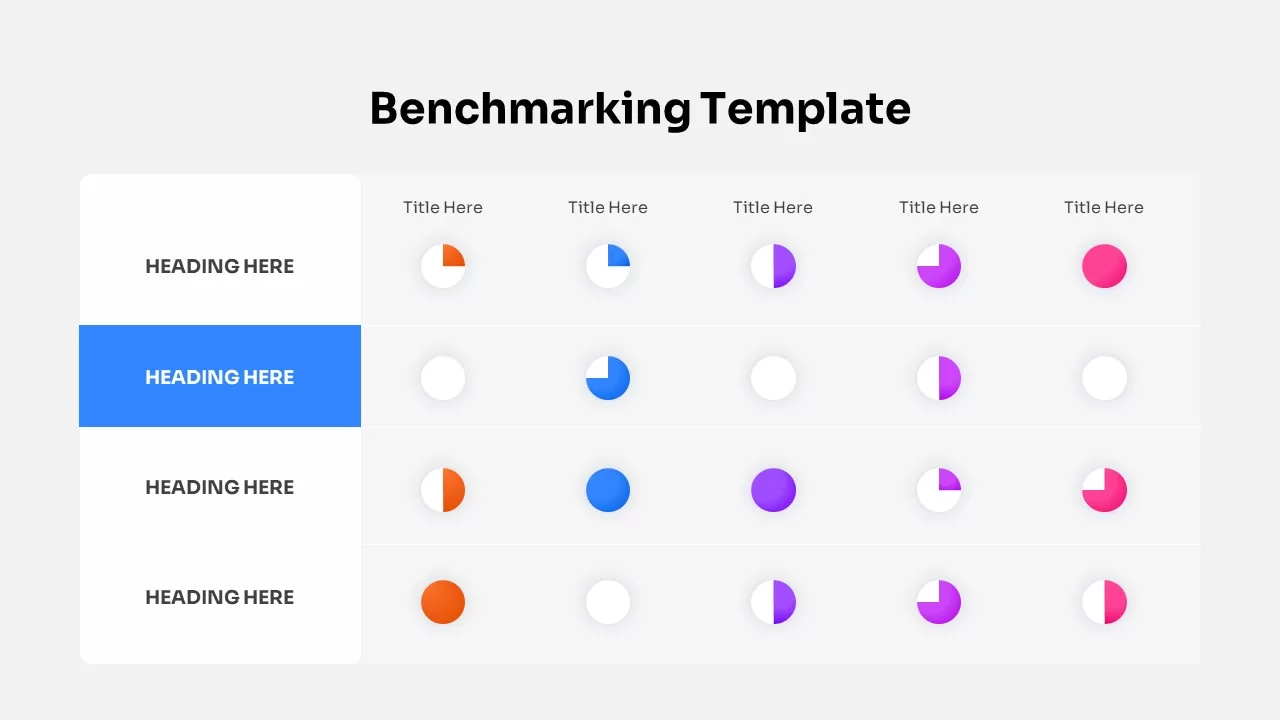 Benchmarking Template