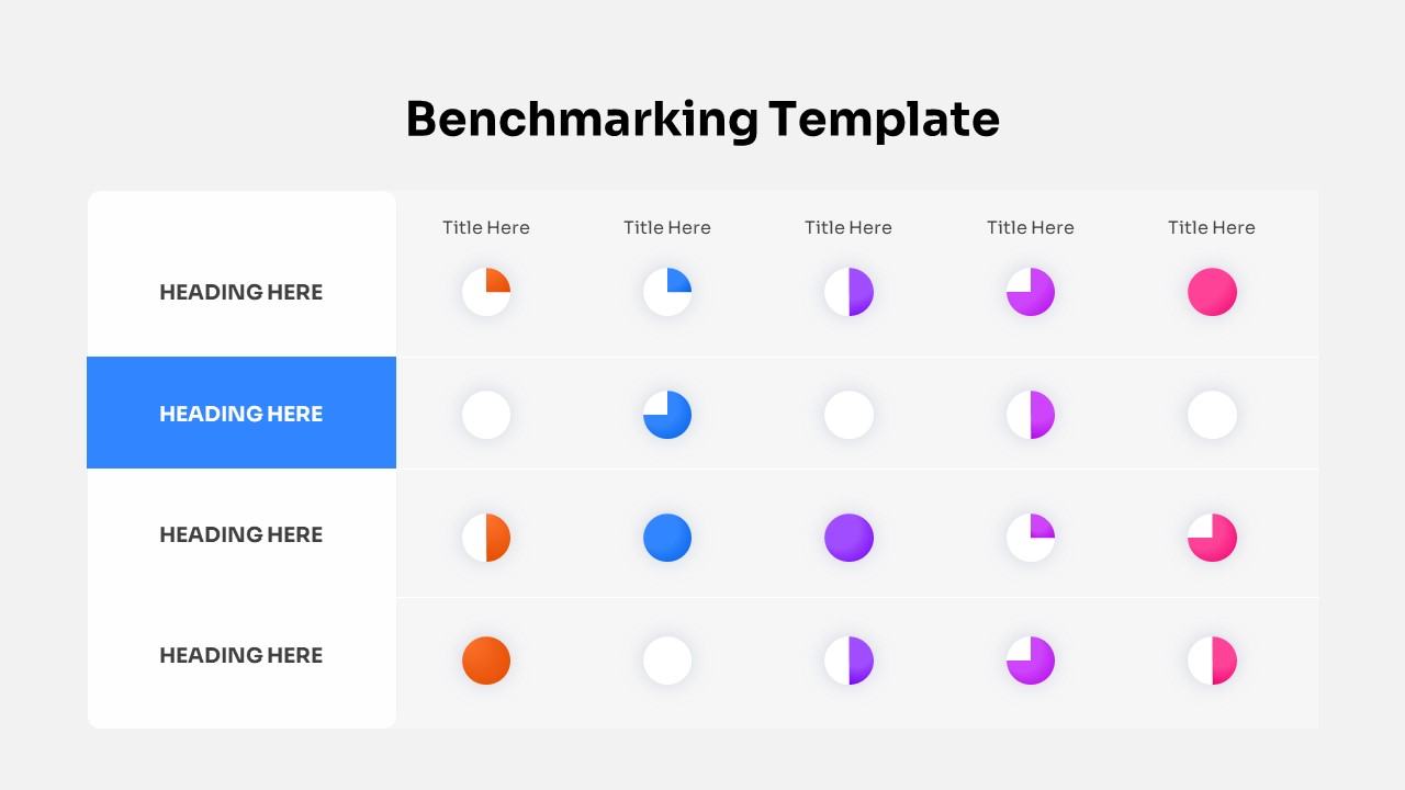 Benchmarking Template - SlideBazaar