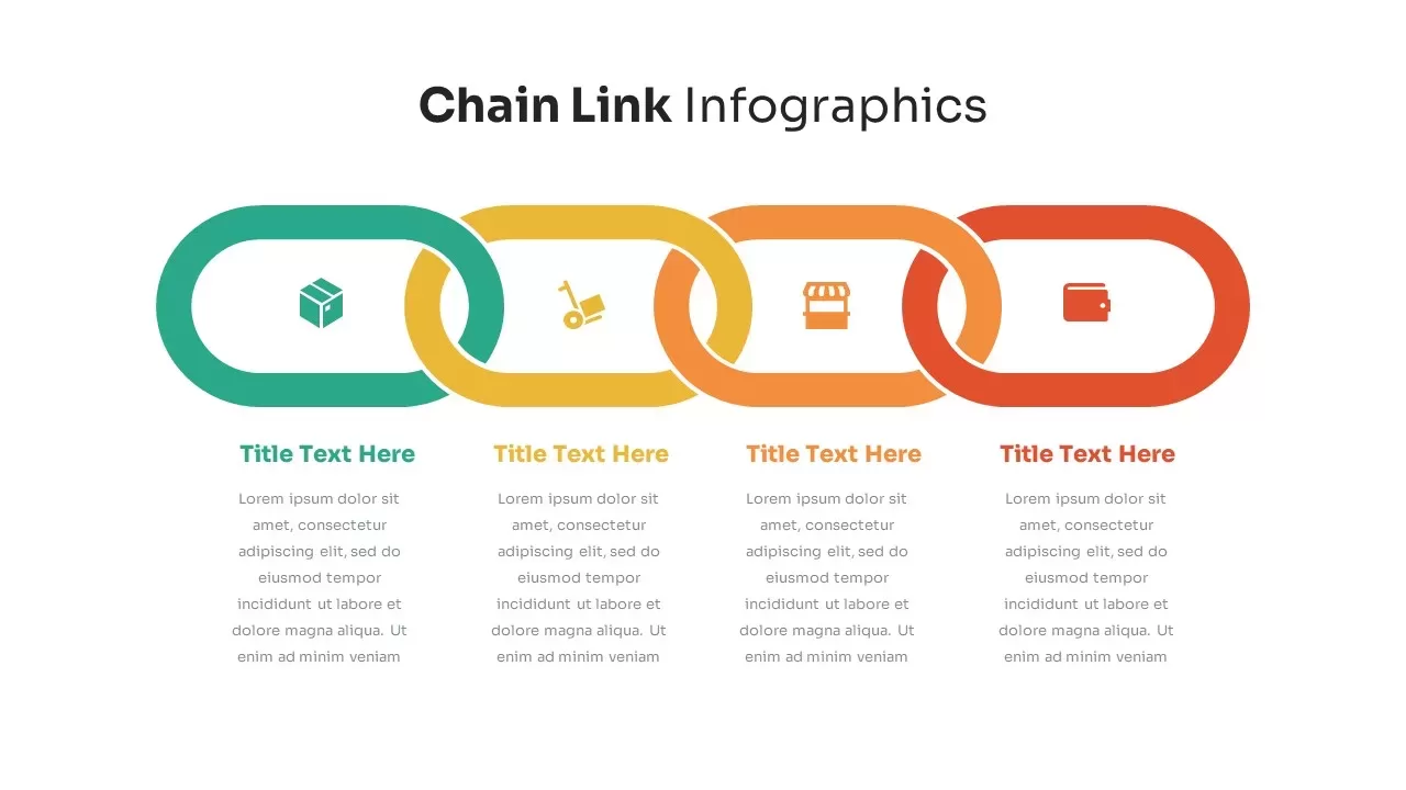 Chain Link Infographics