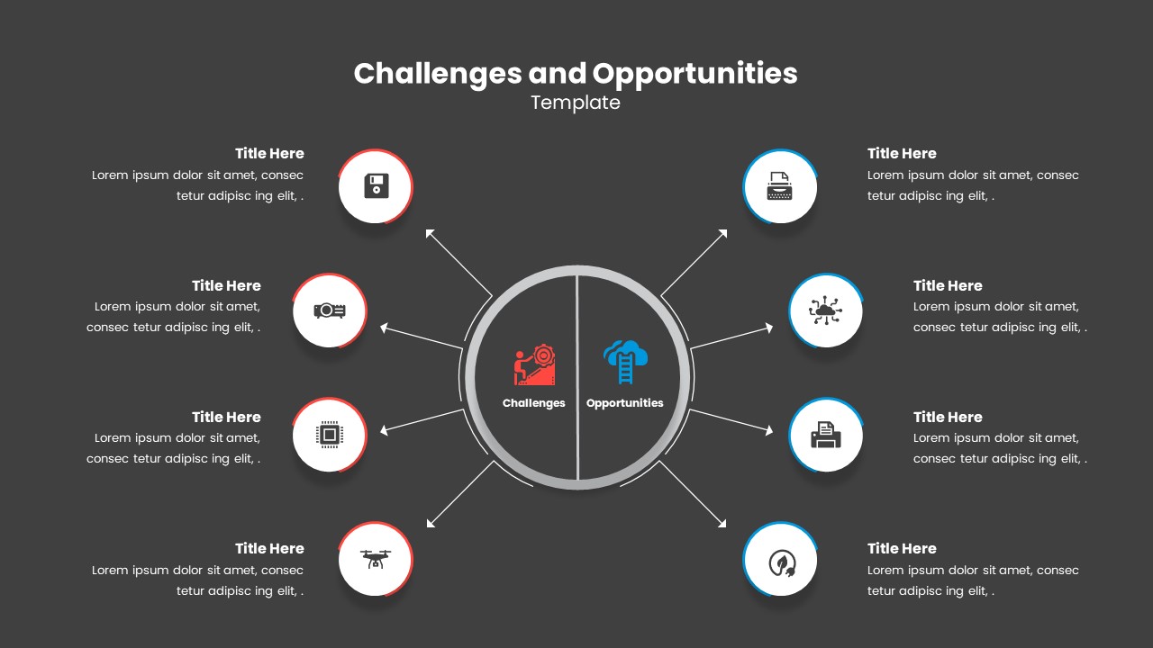 Challenges and Opportunities Template SlideBazaar