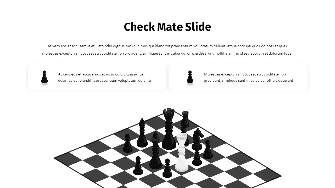 Checkmate Presentation Template