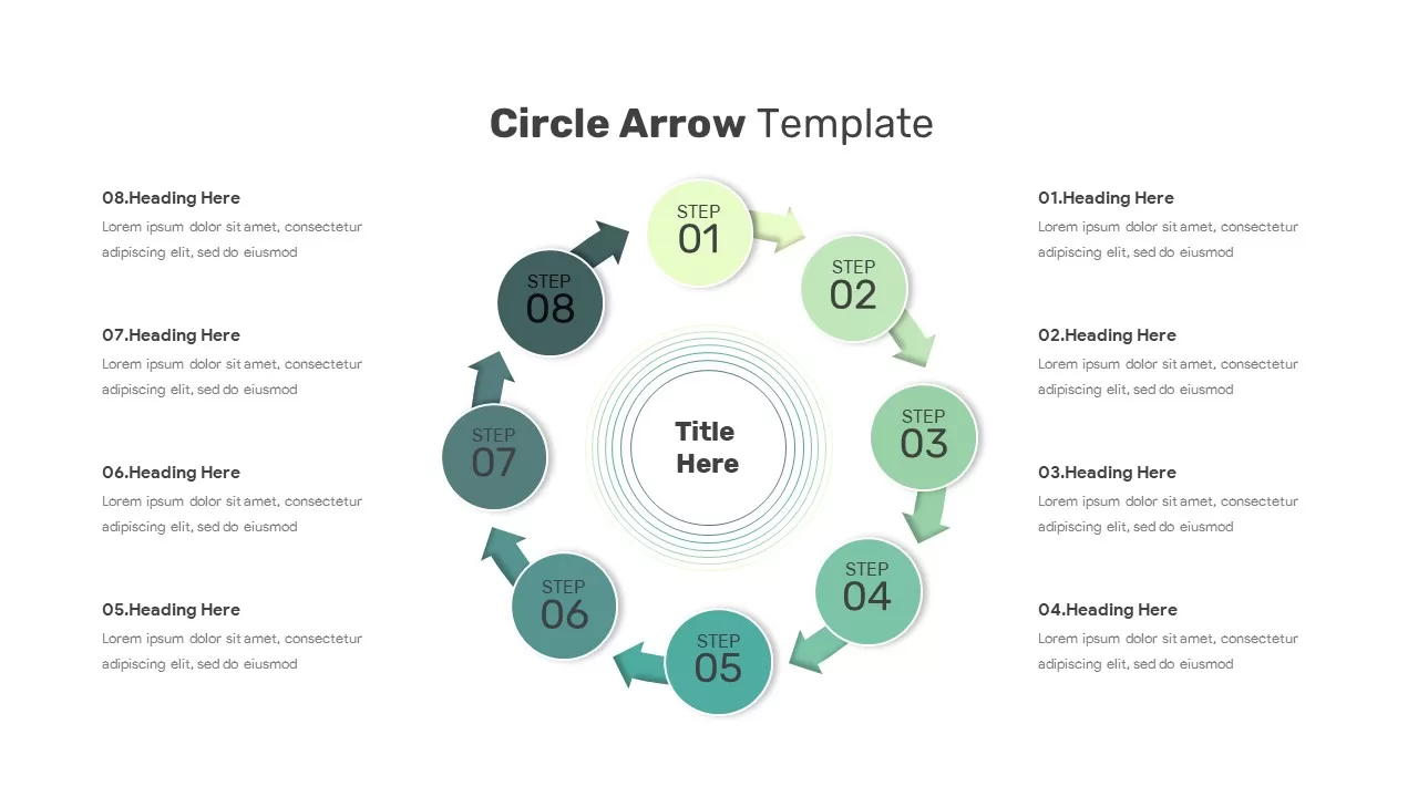 Circle Arrows Infographic