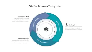 Circle Arrows Template for PowerPoint