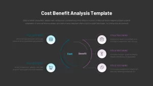 Cost Benefit Analysis Template Dark