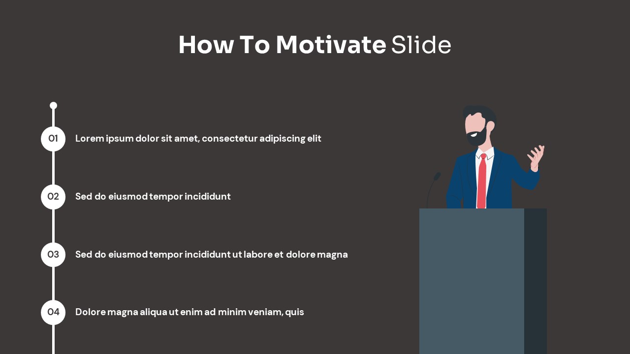 How To Motivate Slide - SlideBazaar