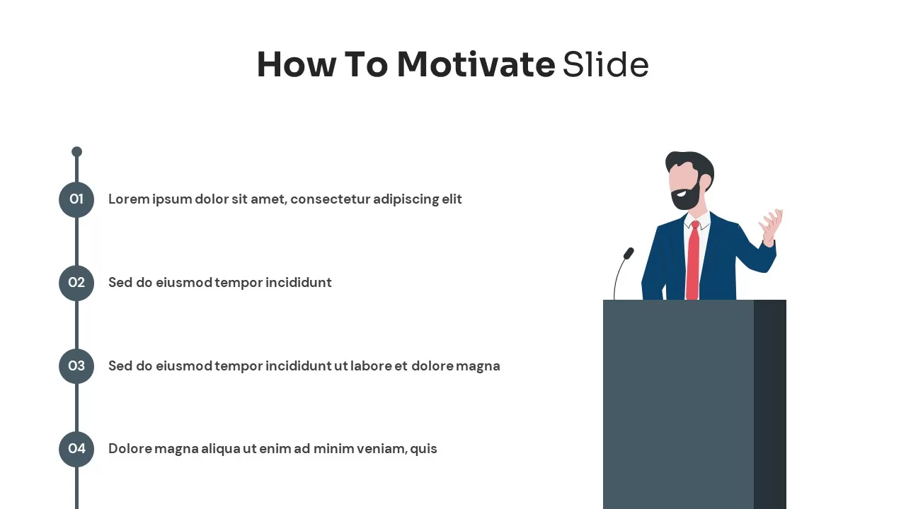 How To Motivate Slide