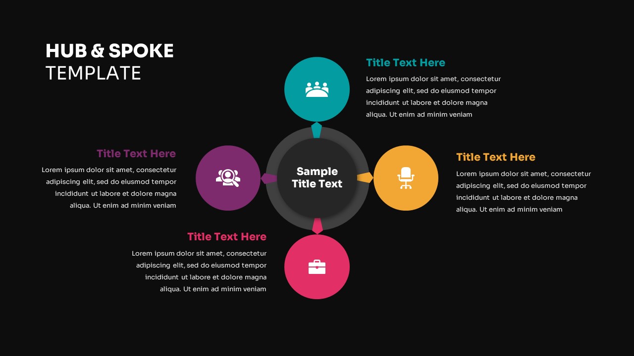 Hub And Spoke Template For Presentation - SlideBazaar