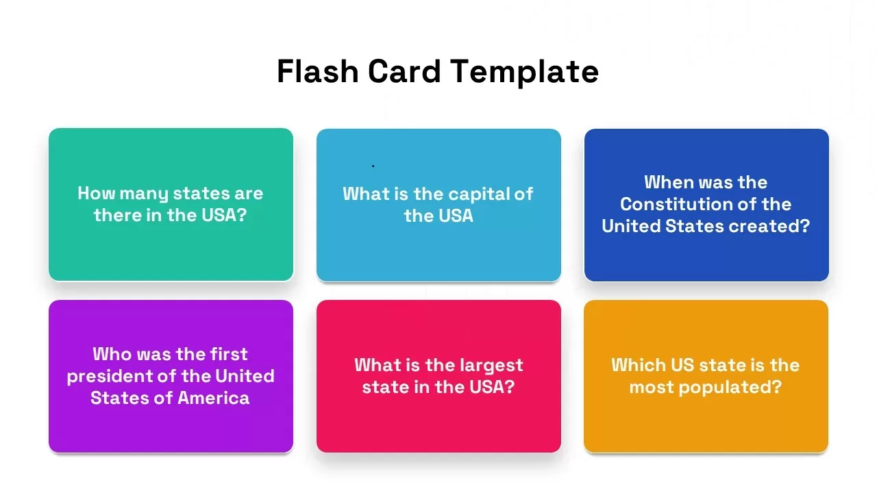 Flashcards template  Free PowerPoint template & Google Slides theme