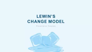 Lewin’s Change Model PowerPoint Template