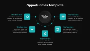 Opportunities Template for PowerPoint Dark