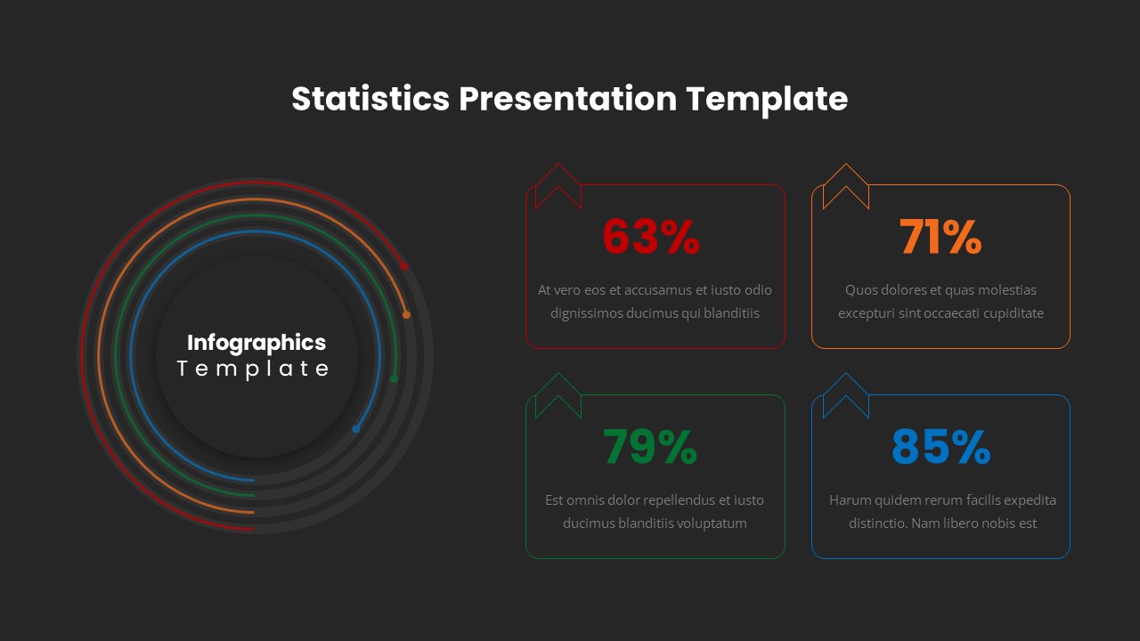 Statistics PowerPoint Template SlideBazaar