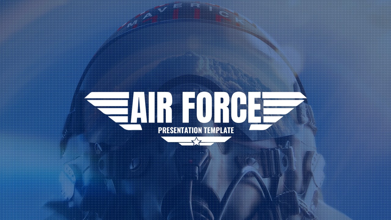 Free Air Force Presentation Template SlideBazaar