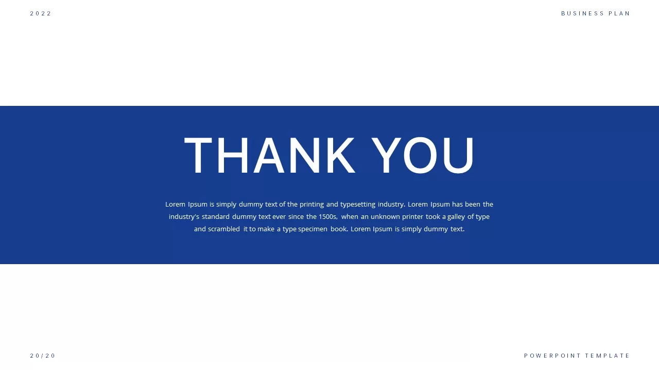 blue white thank you template