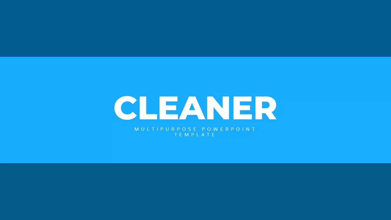 cleaning business powerpoint template