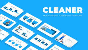 cleaning service ppt template