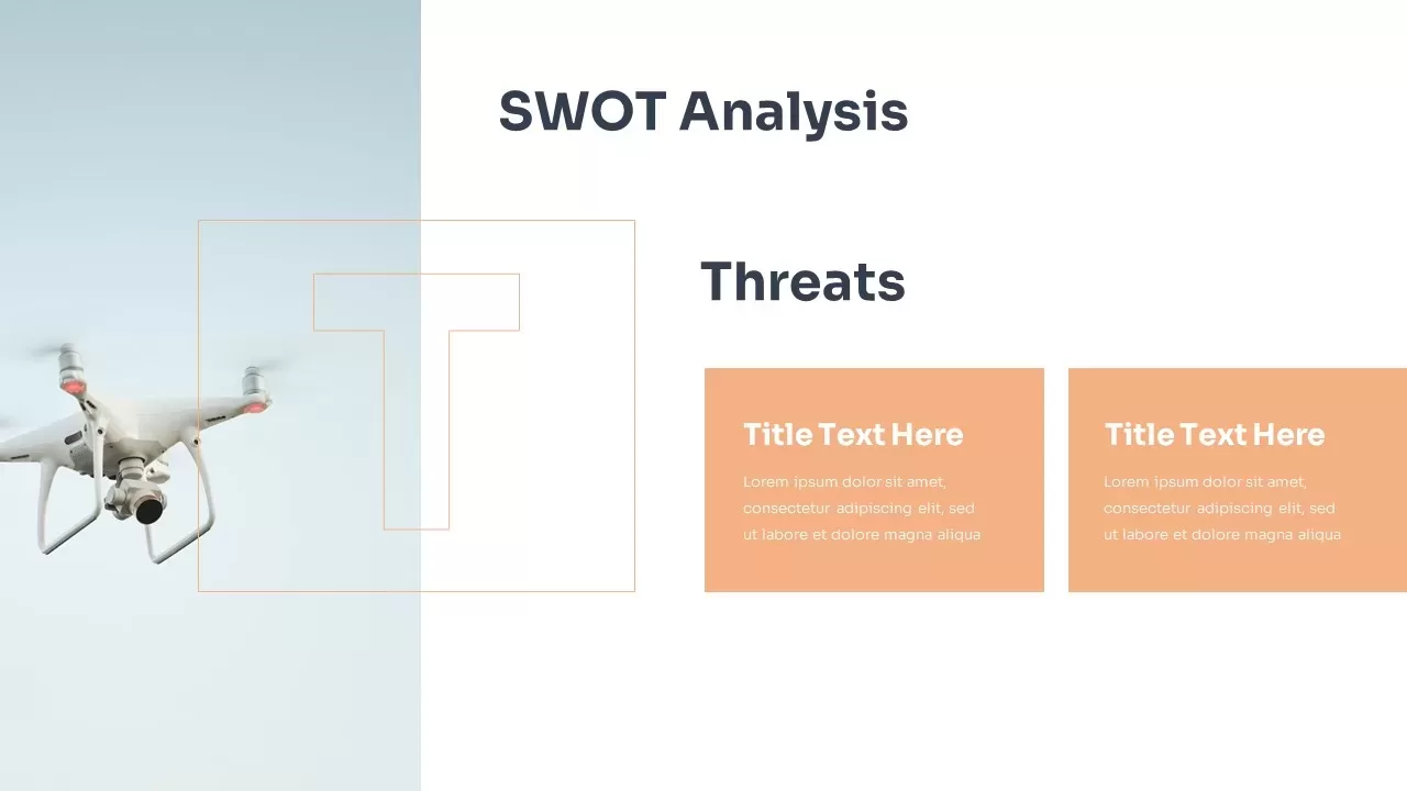 drone swot presentation template4