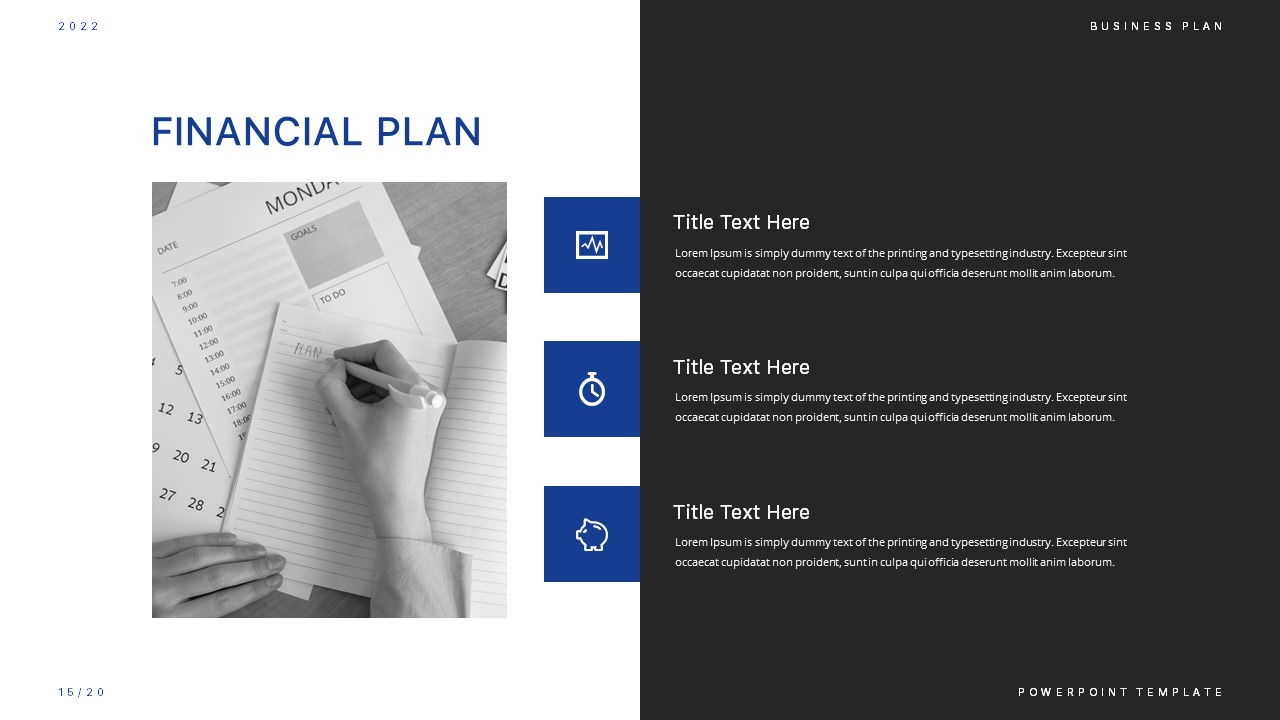 Trading Business Plan PowerPoint Template