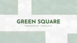 green-square-powerpoint-template