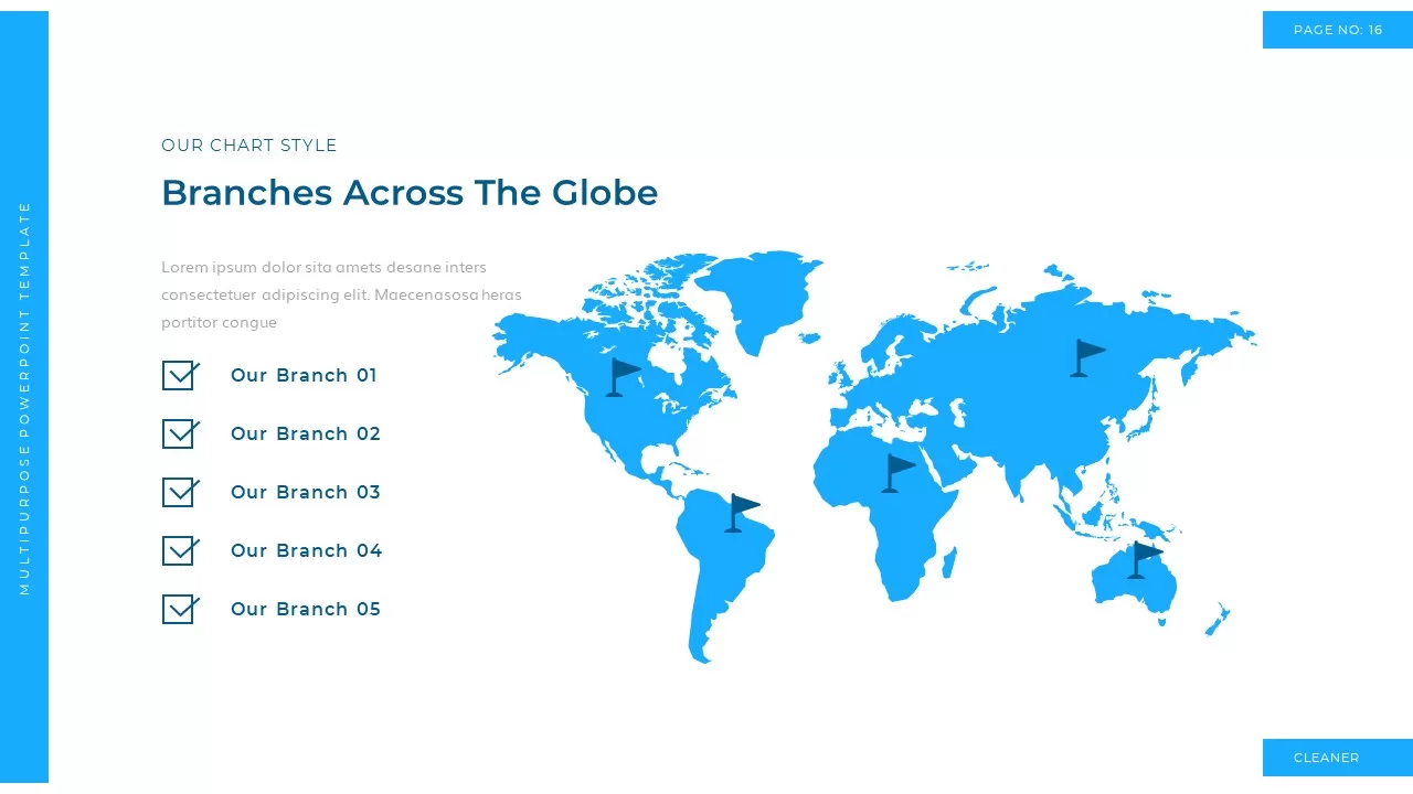 location powerpoint template