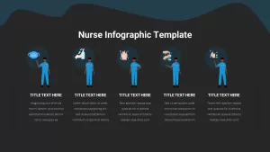 nurse infographics template