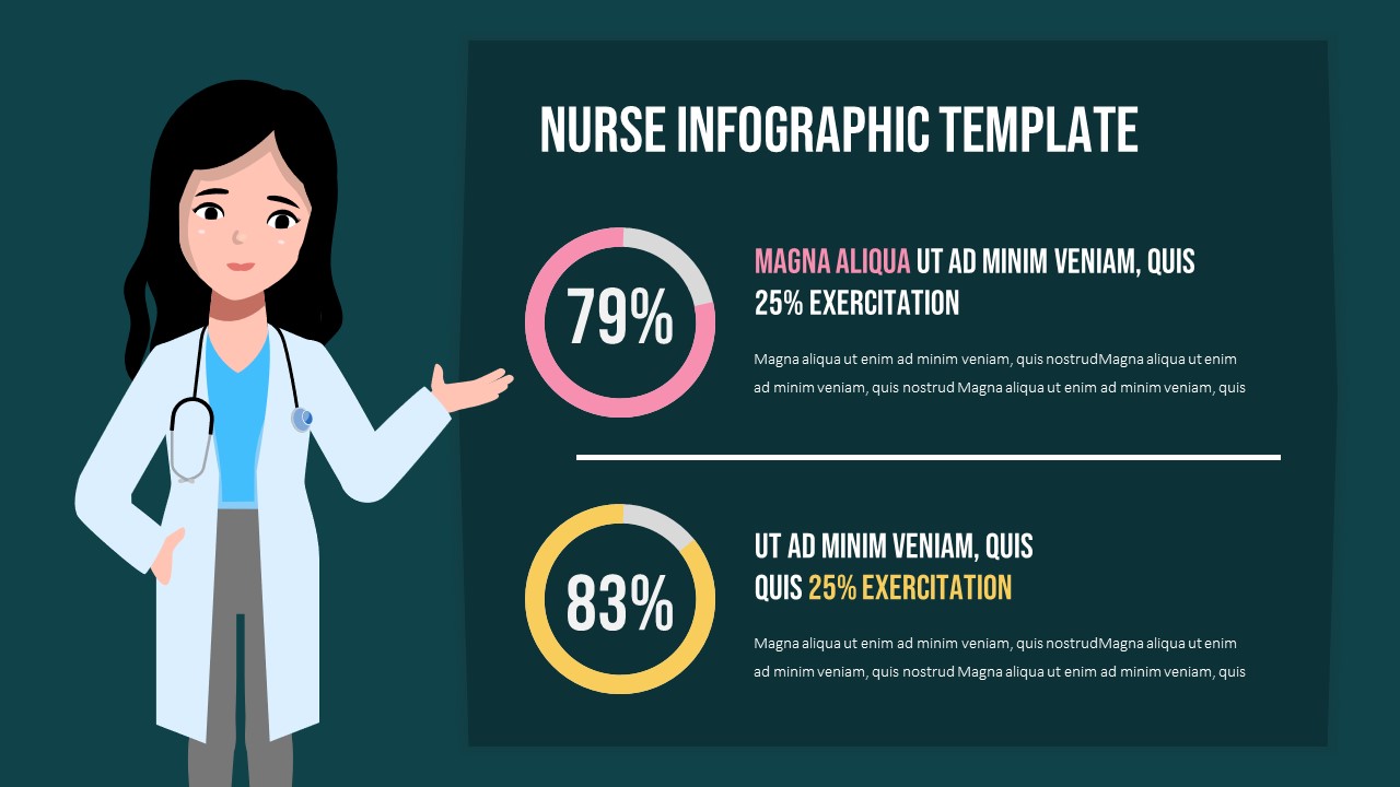 nurse-infographics-slidebazaar