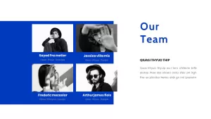 our team template