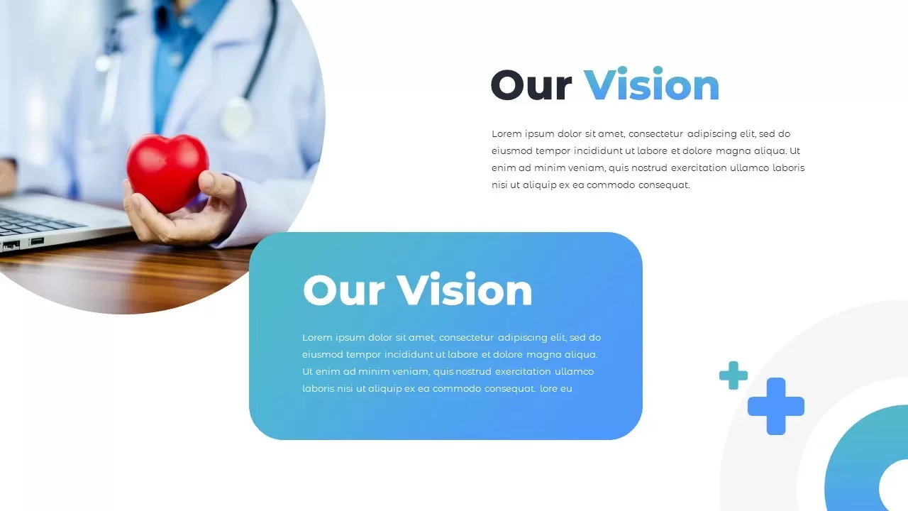 our vision healthcare presentation template