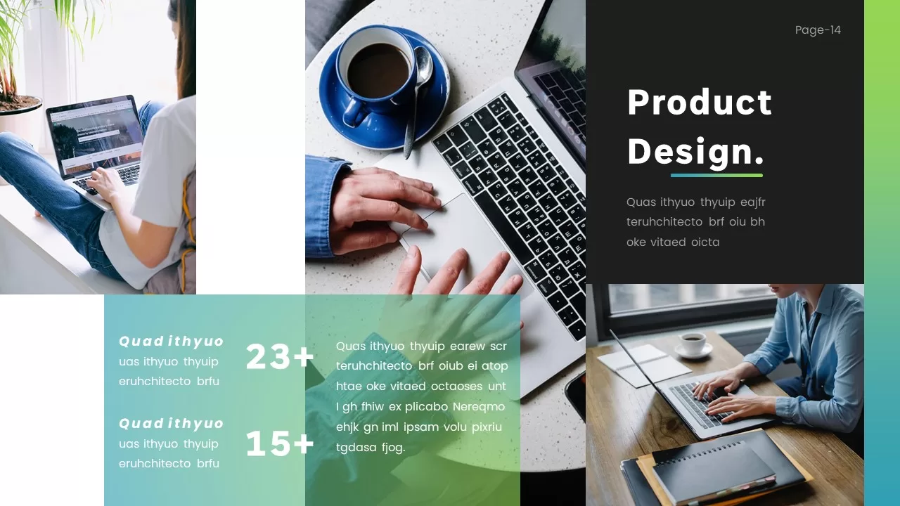 product design powerpoint slide