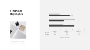 sales financial highlights ppt slide