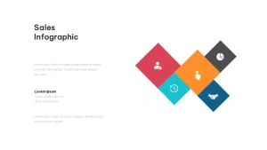 sales infographic powerpoint template