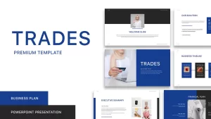 Trading Business Plan PowerPoint Template