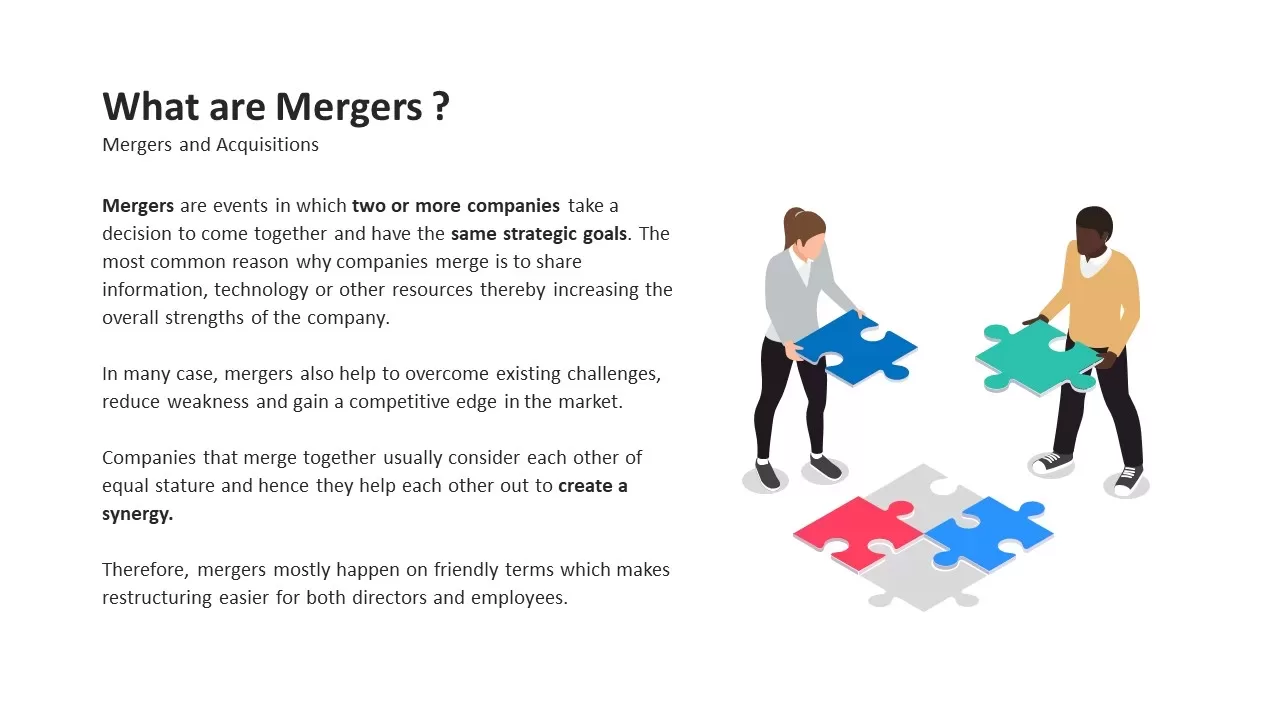 what are mergers