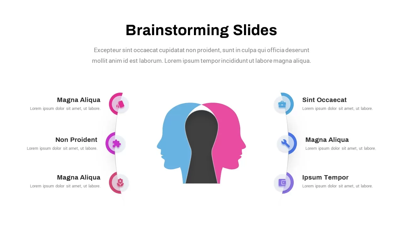 Brainstorming Slides Template