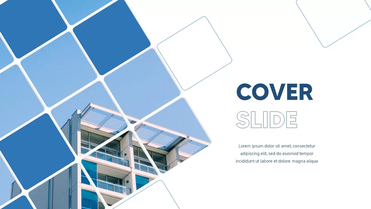 Cover Slide Template For PowerPoint Presentation SlideBazaar
