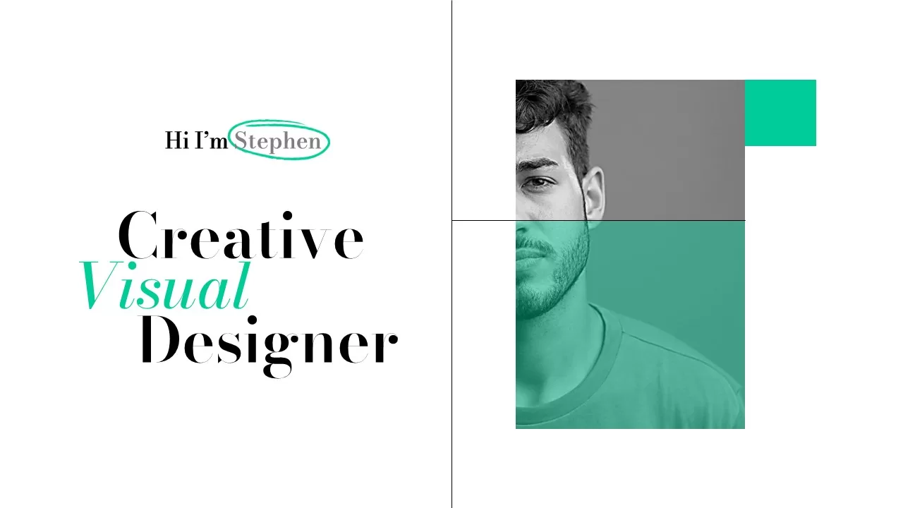 Creative Portfolio Presentation Template