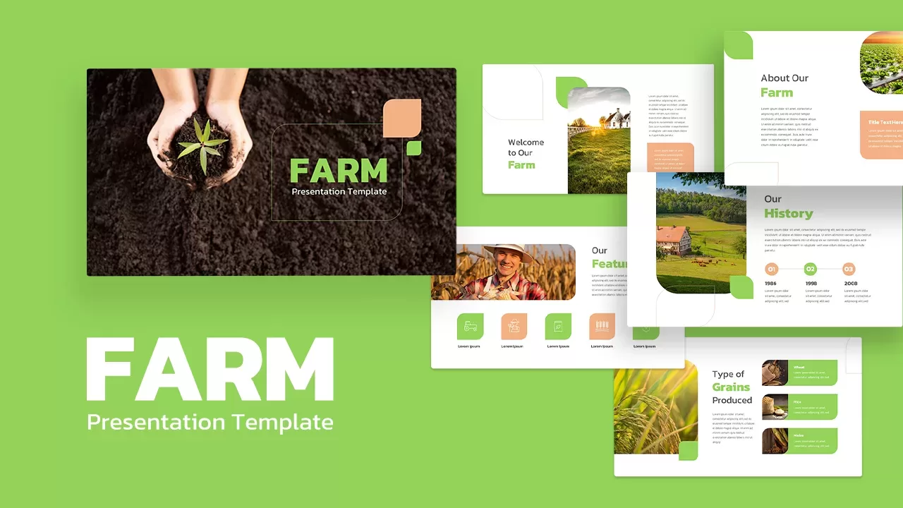 Farm PowerPoint template SlideBazaar