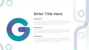 G alphabet presentation template