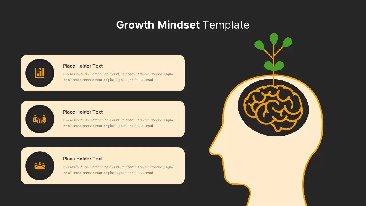 Growth Mindset Template Dark