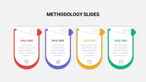 4 Step Methodology Slide Template