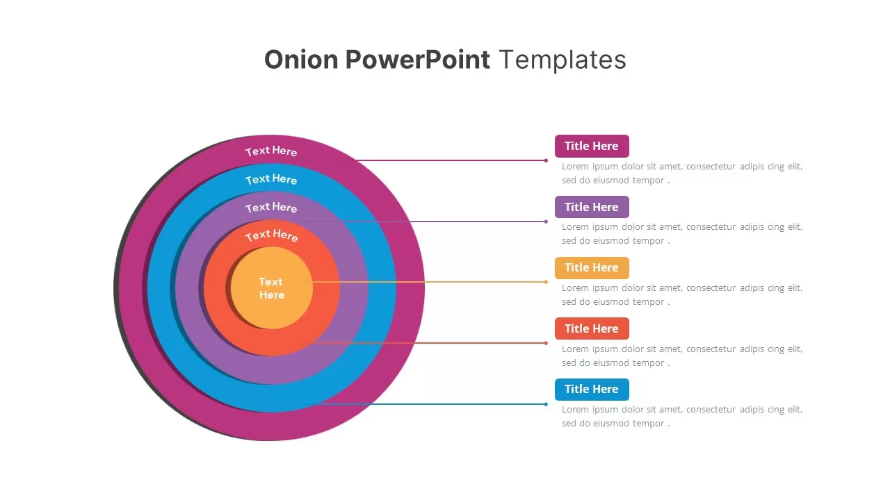 Onion PowerPoint Template