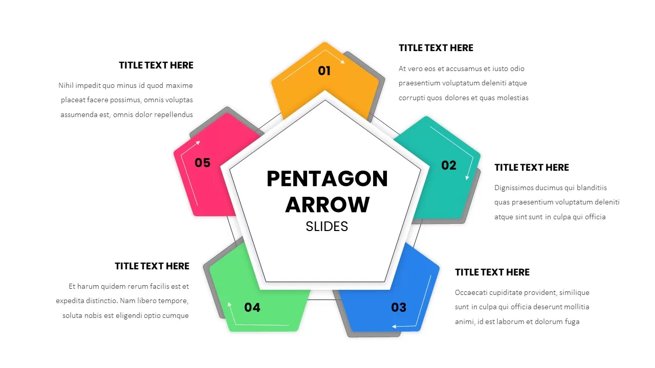 Pentagon Arrow Slide
