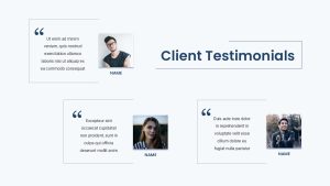 Proposal Pitch Deck client testimonials