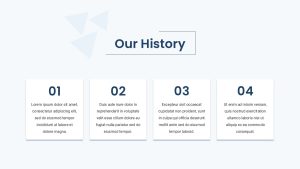 Proposal Pitch Deck history